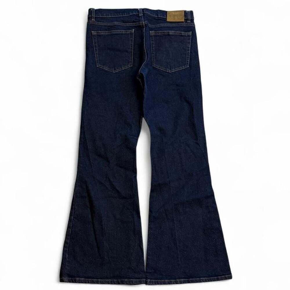 Vintage Calvin Klein Dark Wash Flare Denim Jeans Size 11